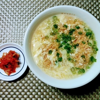 かきたまキムチのチキンラーメン